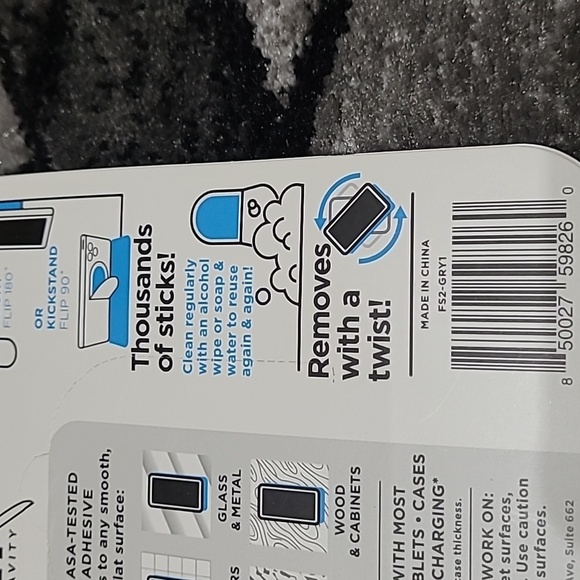 FLIPSTIK DEFY GRAVITY CELL PHONE GRAY STICK KICK STAND PRICE FIRM - Picture 10 of 10